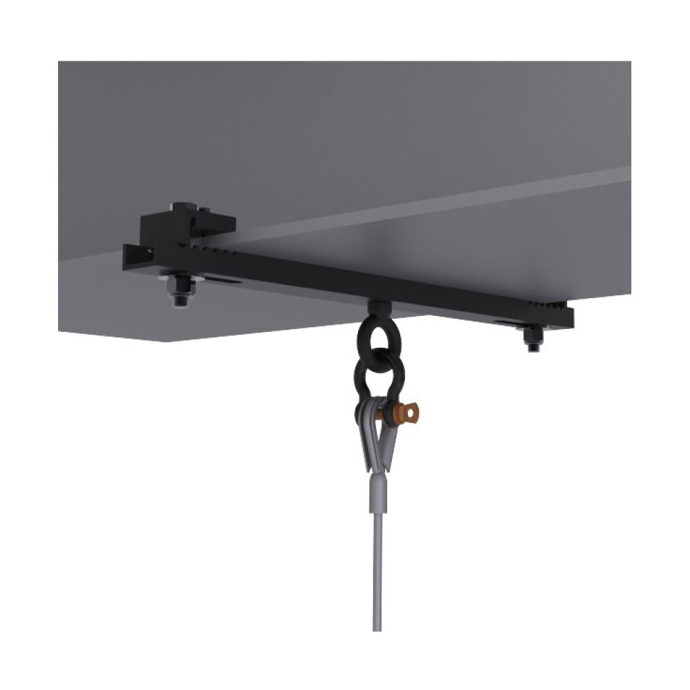 Adaptive Technologies BC16-21 - Rigging Channel Beam Clamp (16-21" Open Hang Point / Swivel Eye)