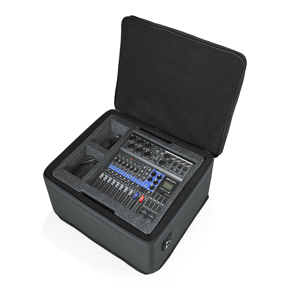 Gator GL-ZOOML8-2 - Lightweight Case For Zoom L8 and Two Mics