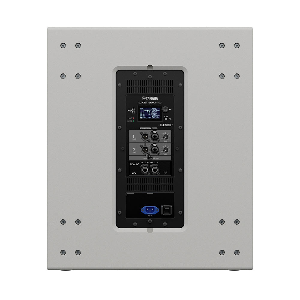 Yamaha DXS18XLF-DW Active 18-Inch PA Subwoofer with Dante (White)