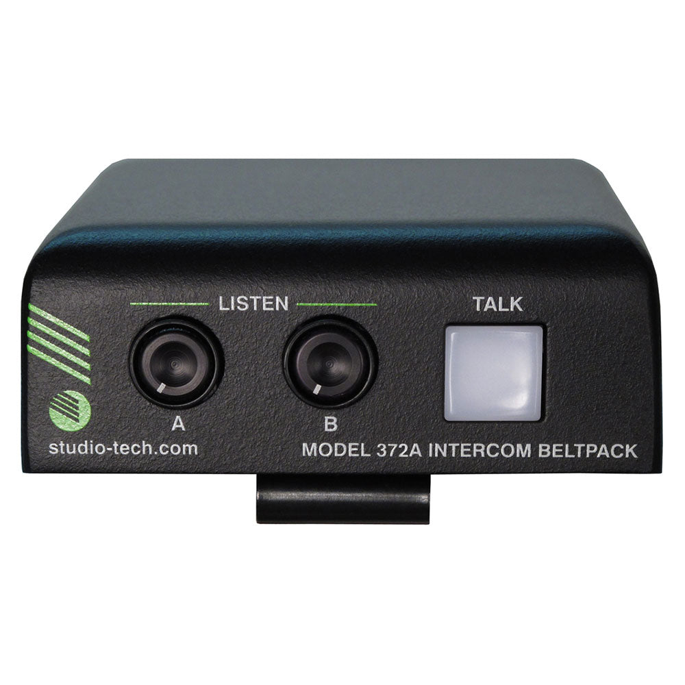 Studio Technologies Model 372A Dante Intercom Beltpack with XLR5F Connection
