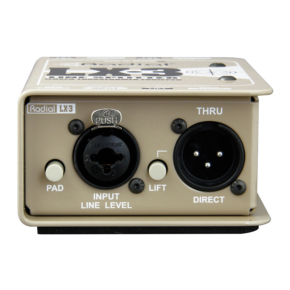 Radial Engineering LX-3 Passive Line Splitter with Jensen Transformer