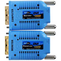 Gefen EXT-DVI-FM1000 DVI Over Fiber Optic Extender (1000 Foot)