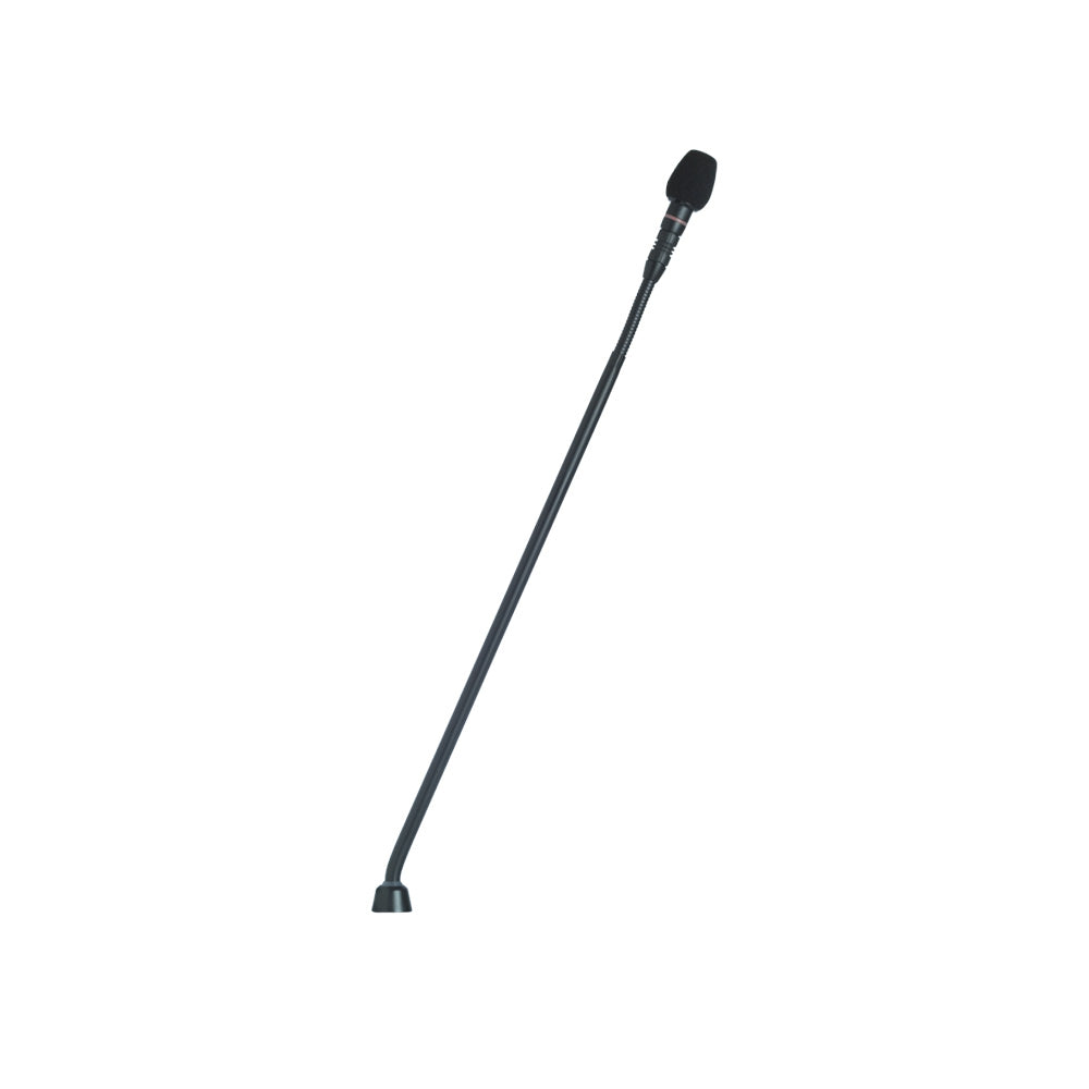 Shure MX415RLP/S - MicroFlex 15-Inch Microphone Gooseneck with Red LED Ring (6-Pin Connector / Supercardioid Capsule)