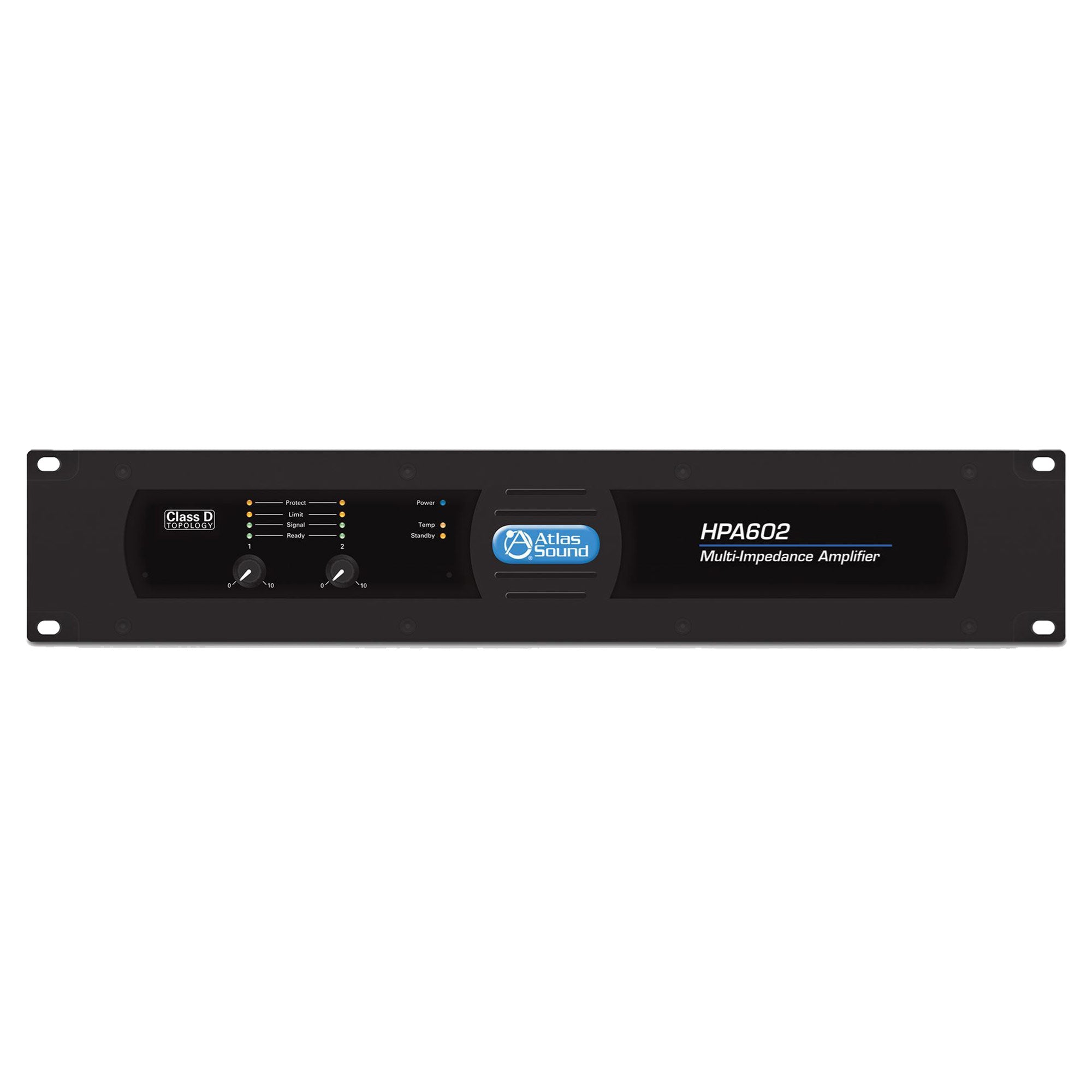 AtlasIED HPA602 - Dual Channel 600-Watt Commercial Power Amplifier