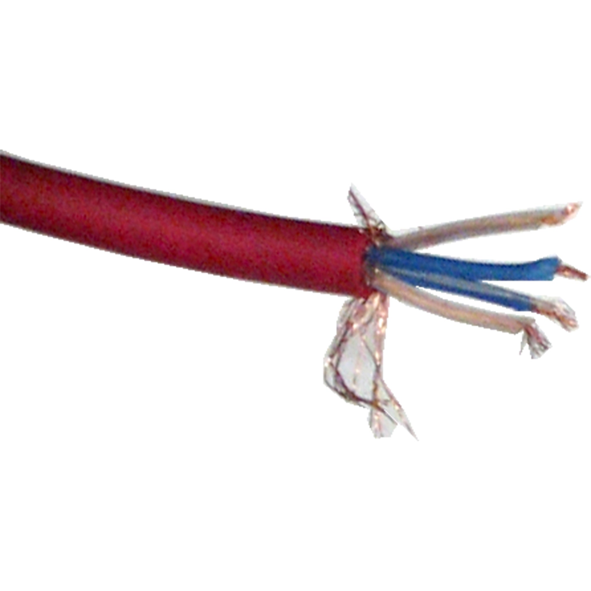 Mogami W2534 Neglex Quad-Conductor Balanced Audio Cable (Red/Per Foot)