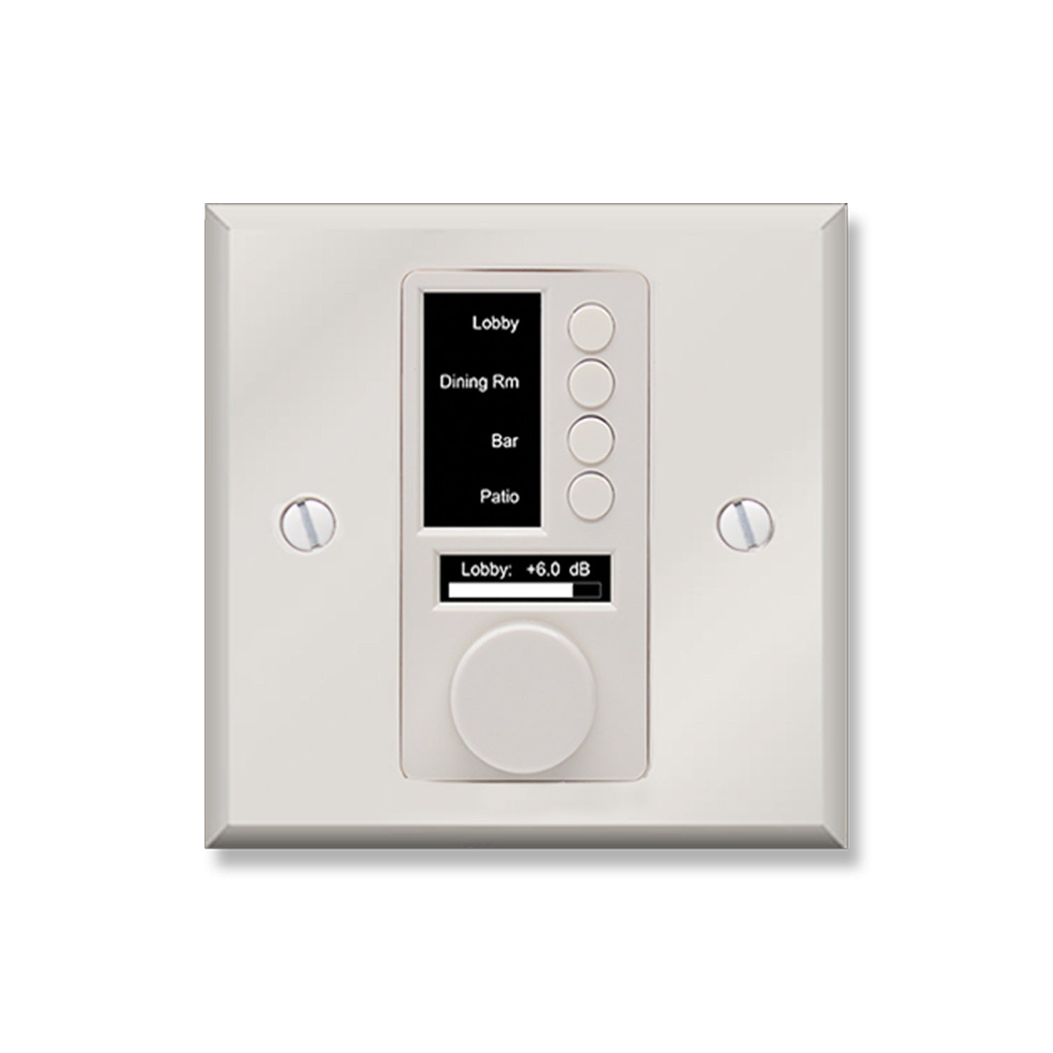 Symetrix W3 - Wall Mount IP Controller for Symetrix DSP Systems (White / Euro)
