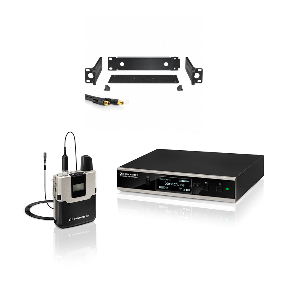 Sennheiser SL LAVALIER SET DW-4-US R SpeechLine Digital Wireless System