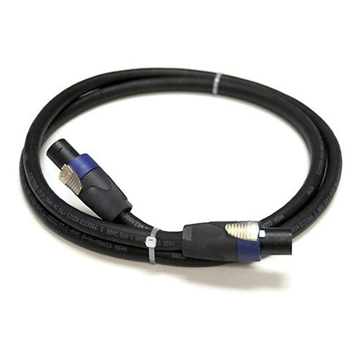 Whirlwind NL4-002 Multiline Series 4-Conductor Speakon to Speakon Cable (2 Foot)