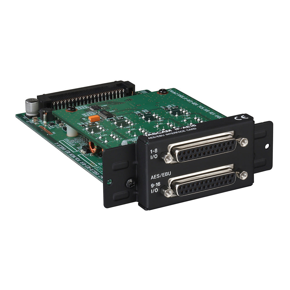 Tascam IF-AE16 16-Channel AES/EBU I/O Card for DA-6400 Recorders