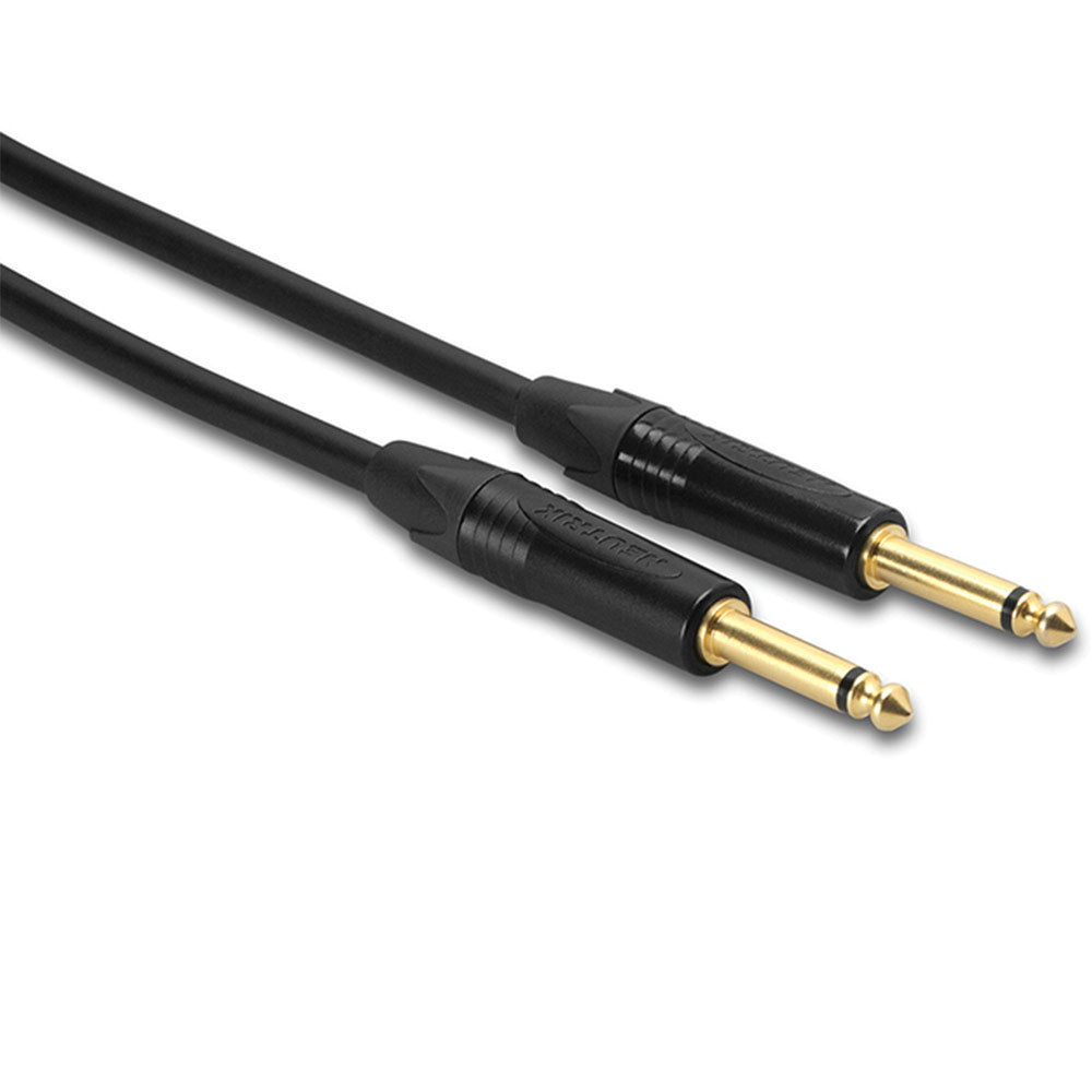 Hosa CGK-005 Neutrik Straight to Same Edge Guitar Cable, 5 feet