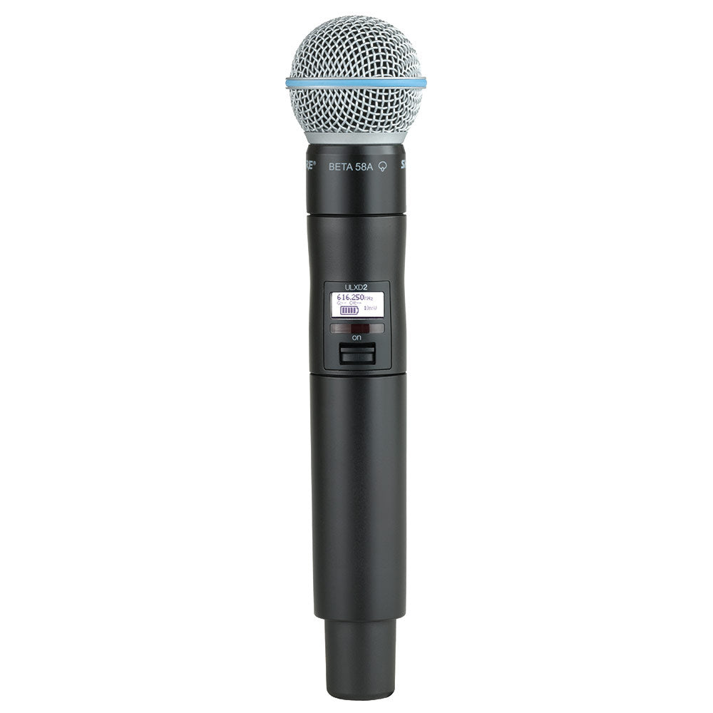 Shure ULXD2/B58 Wireless Handheld Transmitter (V50 Band - 174-216 MHz)