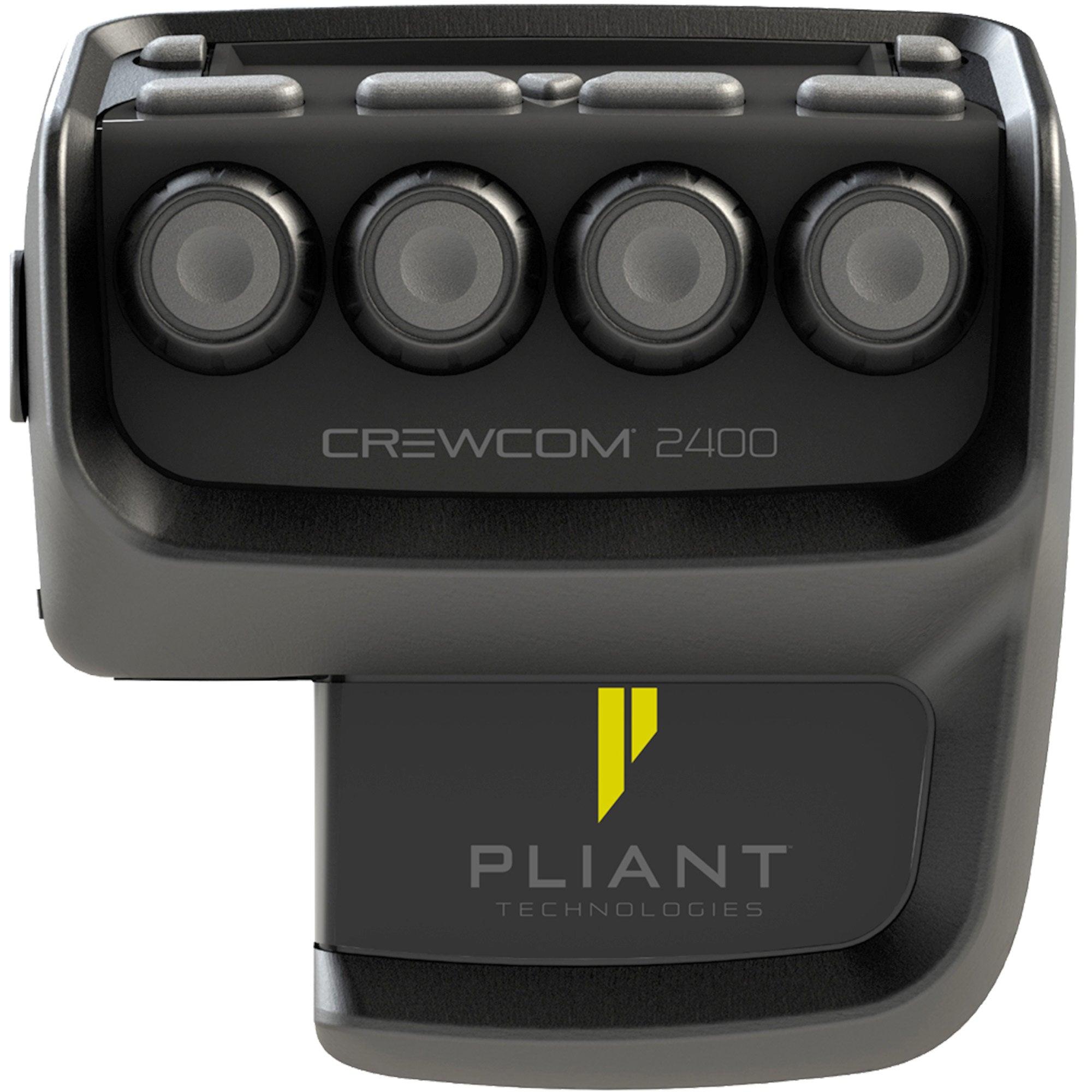 Pliant Technologies CRP-44-2400 2.4GHz CrewCom 4+4 Intercom Belt Pack