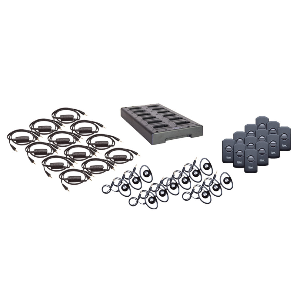 Listen Technologies LP-41-072-01 - Intelligent DSP RF Receiver 12-Pack (72 MHz)