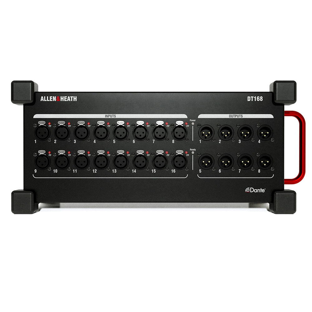 Allen and Heath DT168 - 16x8 Dante Stage Box