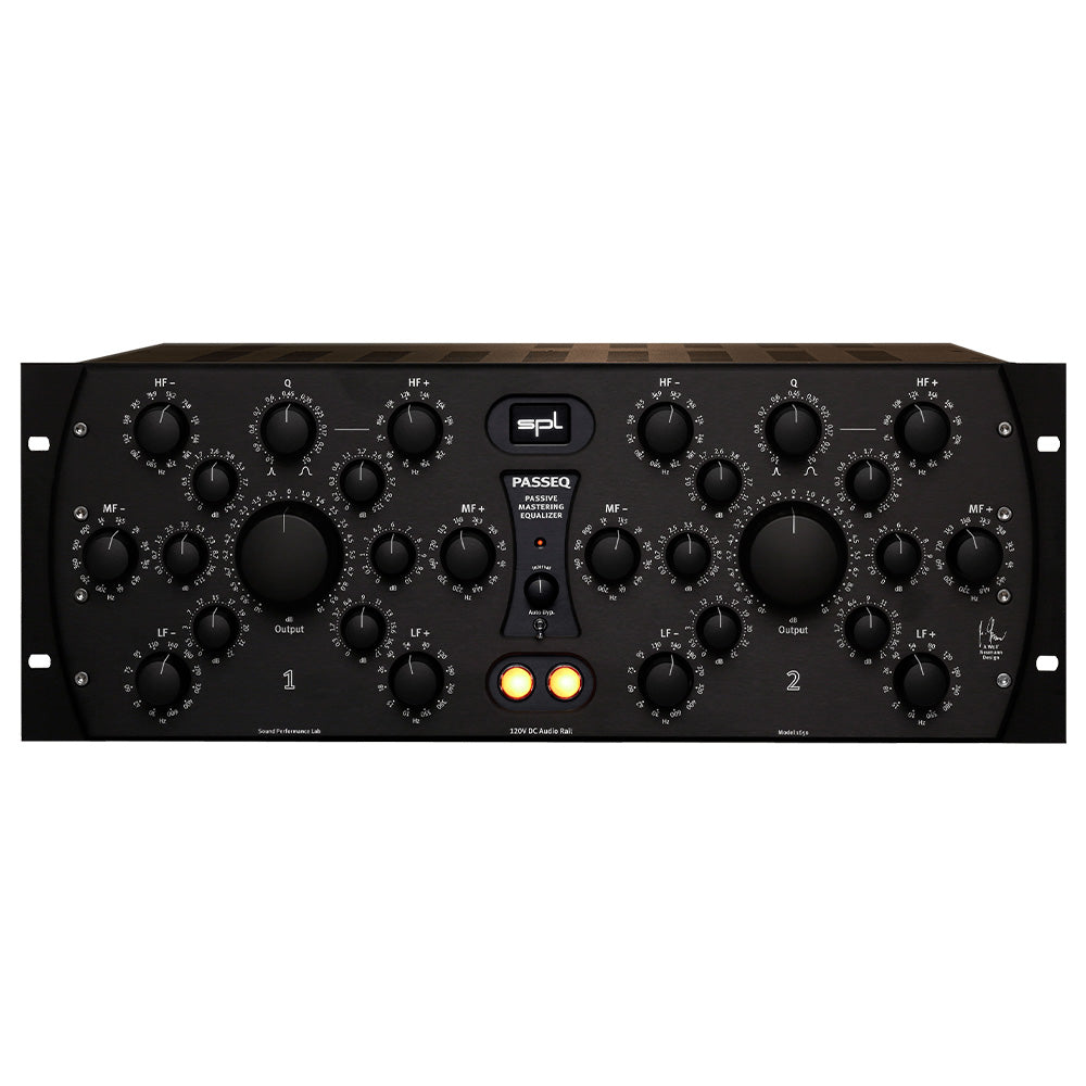 SPL PASSEQ - Stereo Passive Mastering Equalizer (All Black)