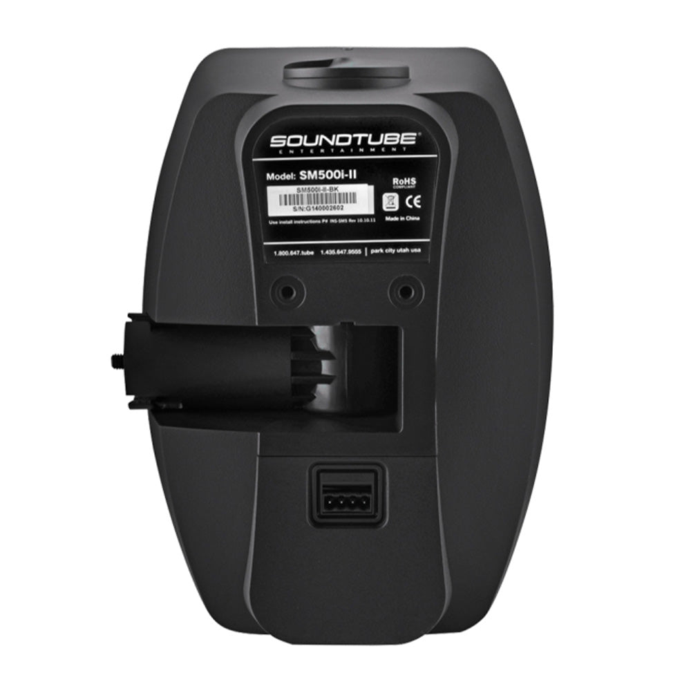 Soundtube SM500i-II-WX-BK - Two-Way 5.25-Inch Outdoor Surface Mount Speaker (Black)