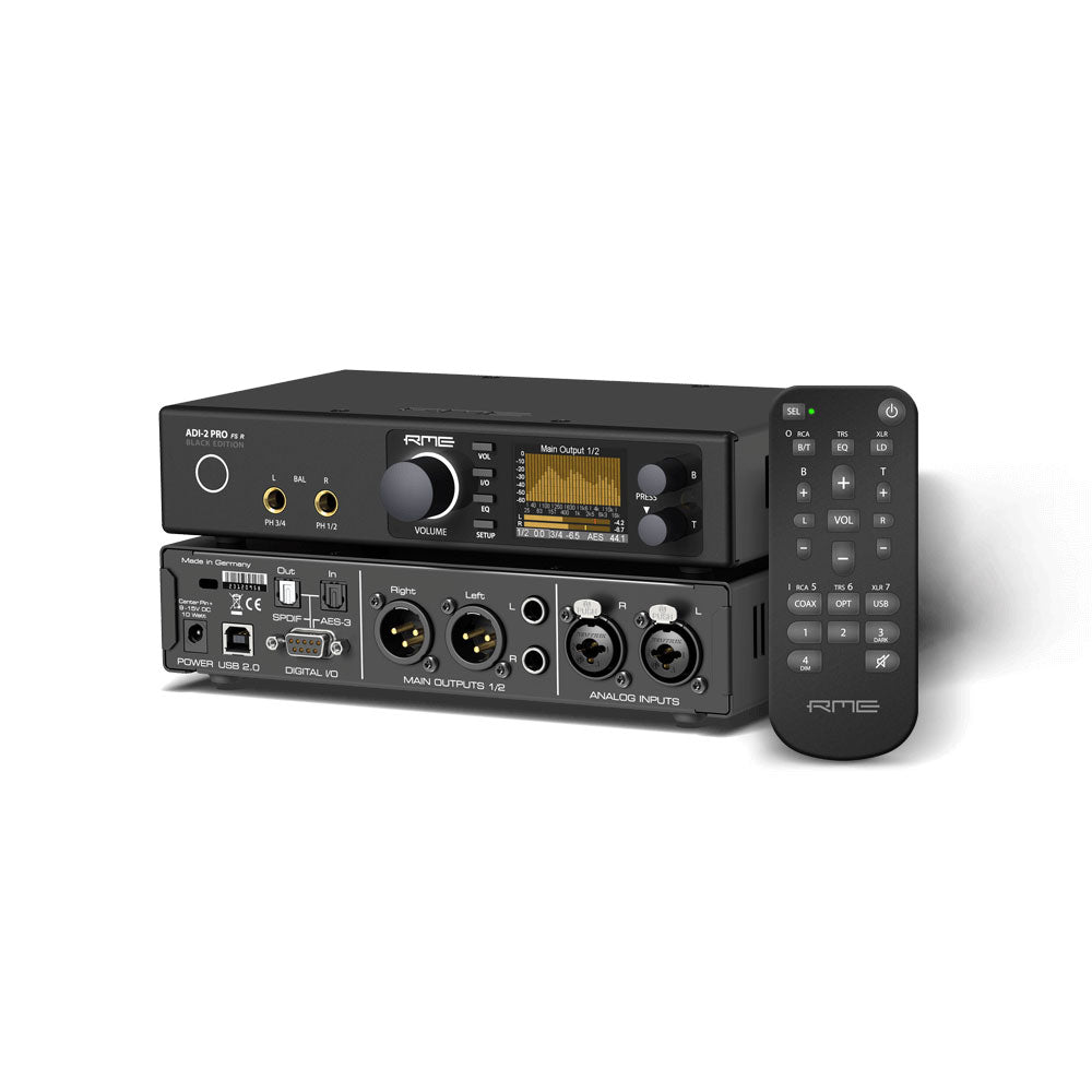 RME ADI-2 Pro FS R Black Edition 2-Channel High-End AD/DA Converter