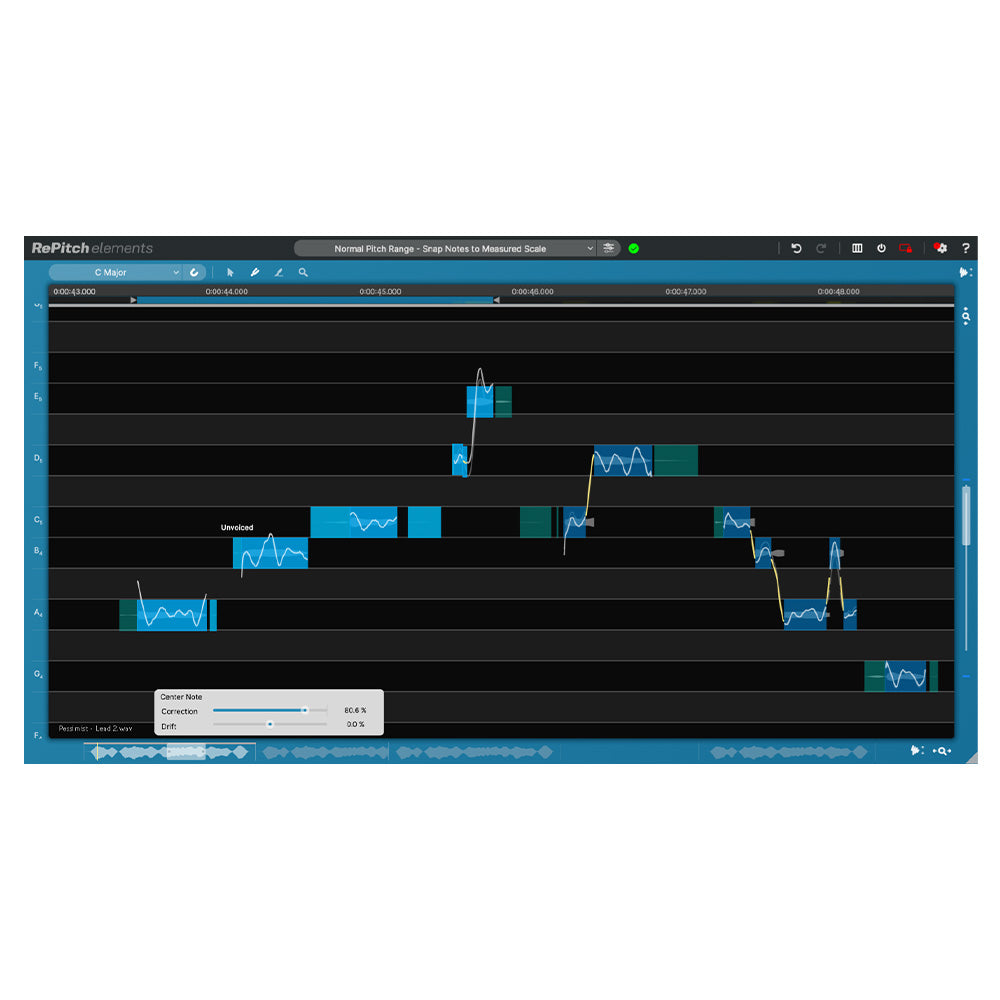 Synchro Arts RePitch Elements - Vocal Tuning Plugin (VST/AU/AAX)