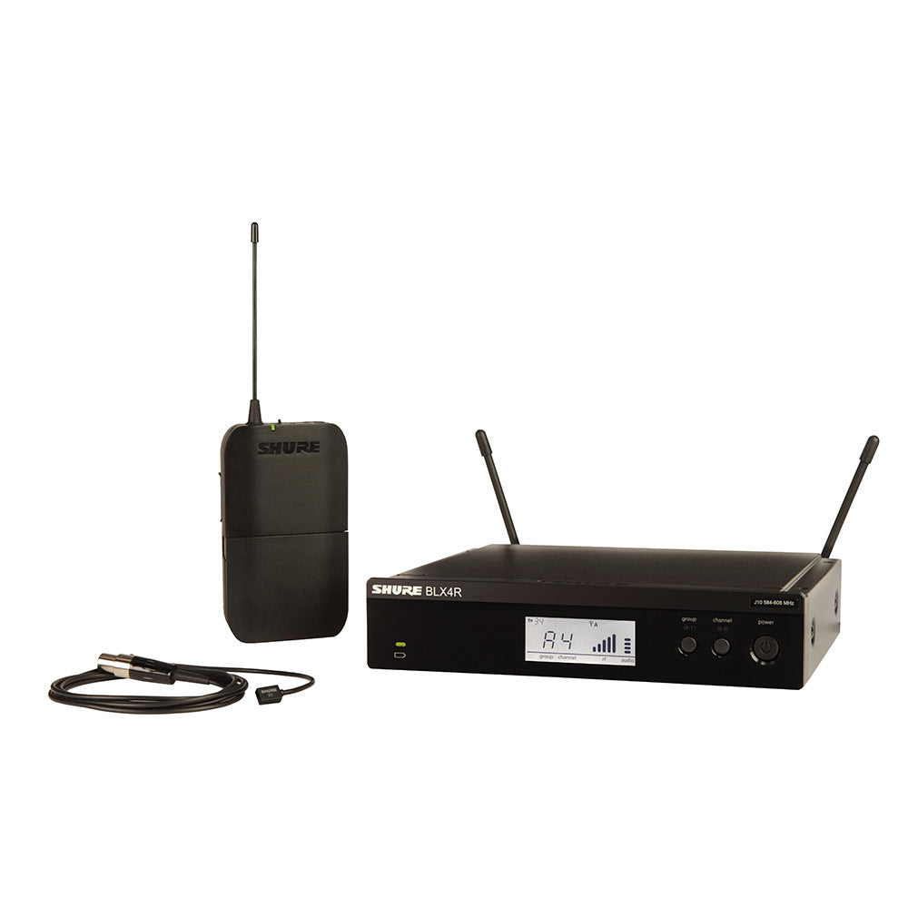 Shure BLX14R/W93 Lavalier Wireless System (H10 Band - 542-572 MHz)