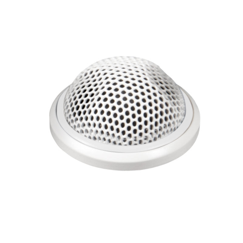 Shure MX395W/BI White Bidirectional Miniature Boundary Mic, No Status Indicator