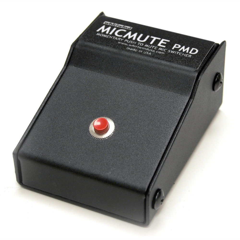 Whirlwind MICMUTE-PMD Push to Mute Microphone/Line Switcher - Desktop Model