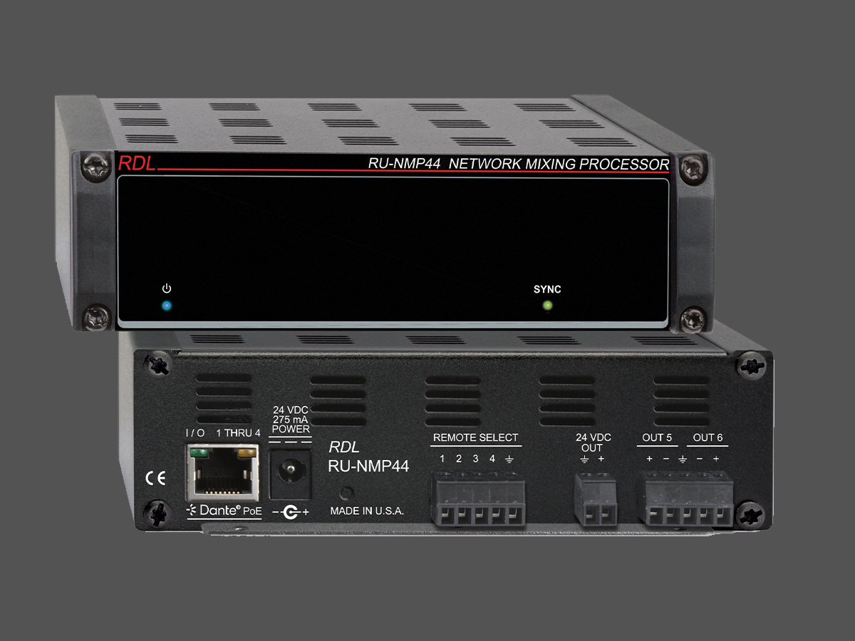 RDL’s RU-NMP44: Making Network Audio Accessible to Any System