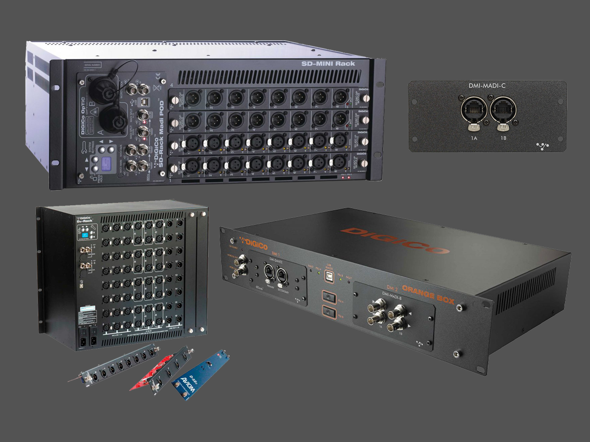 DiGiCo I/O and Racks