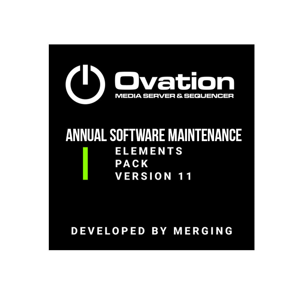 Merging Technologies Ovation Elements (Annual Software Maintenance)
