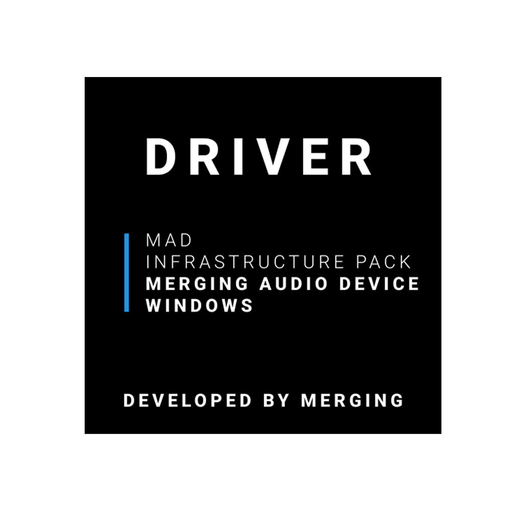 Merging Technologies MAD Infrastructure Pack - Merging Audio Device for Windows