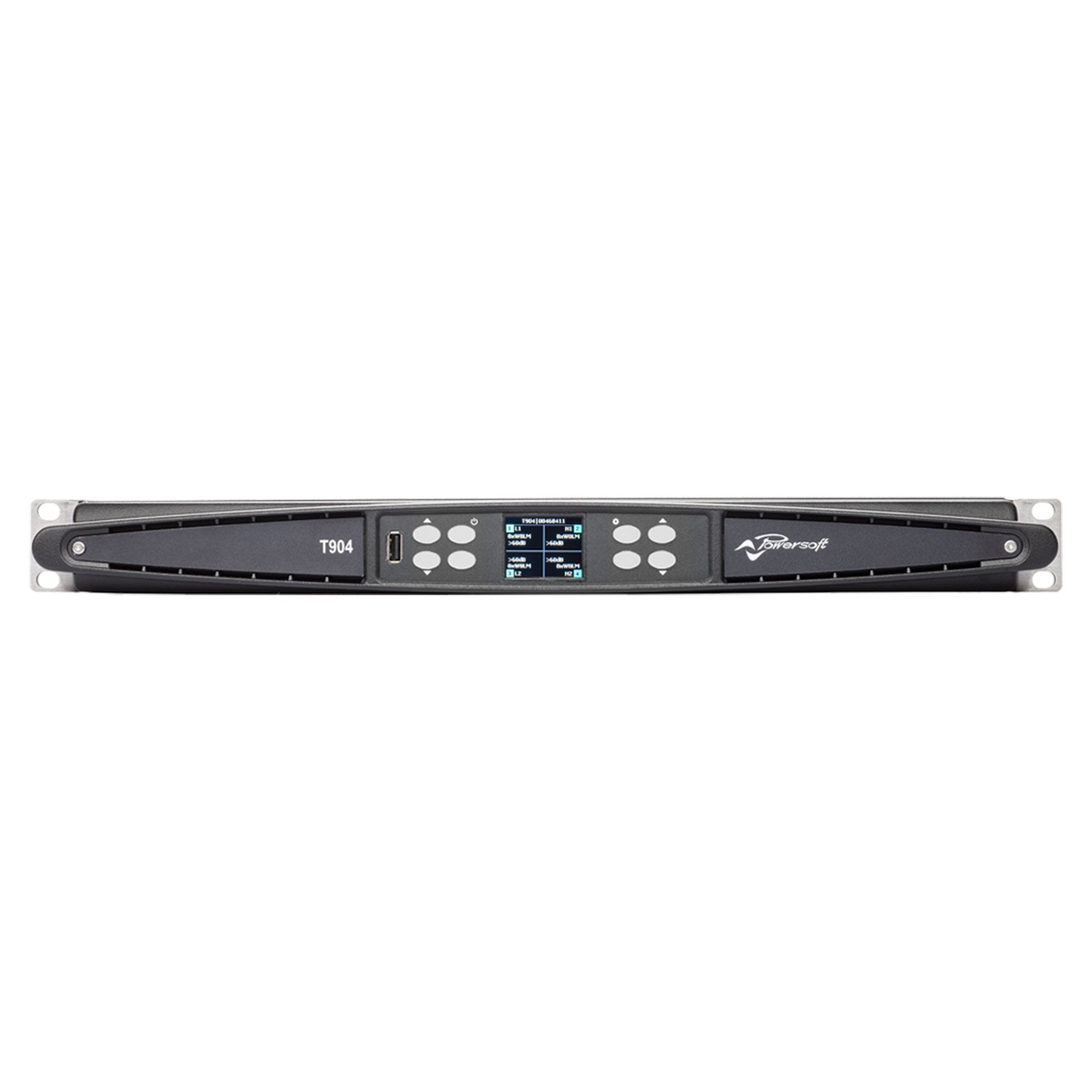 Powersoft T904 - 8000W / 4-Channel High-Performance Amplifier with DSP and Dante