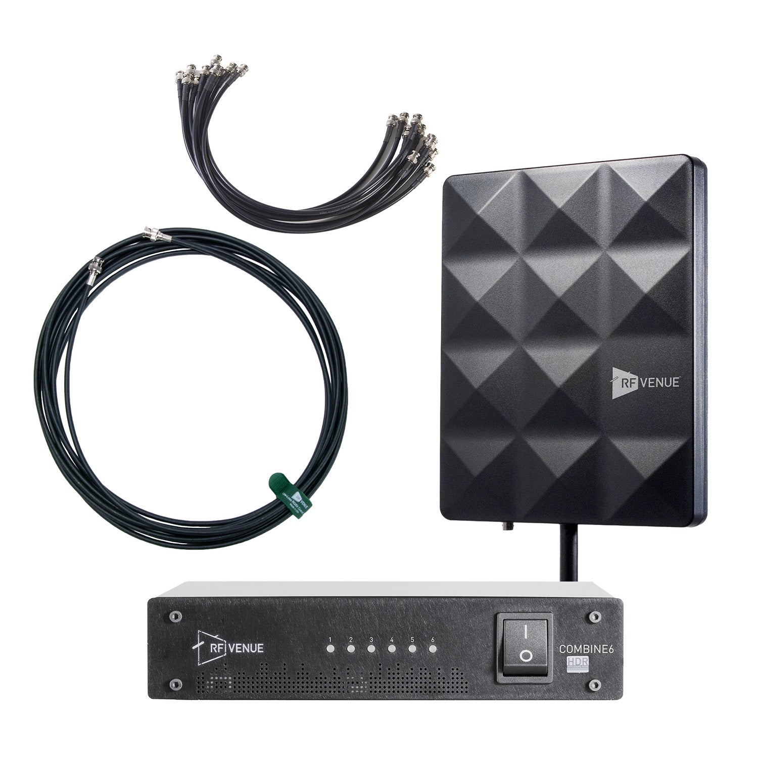 RF Venue COMB6CP-STAGE - 6-Channel In-Ear Monitor Pack with CP Stage Antenna