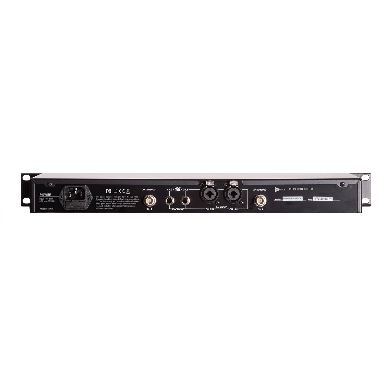 RF Venue RF-PA-KIT - RF PA Extension Kit