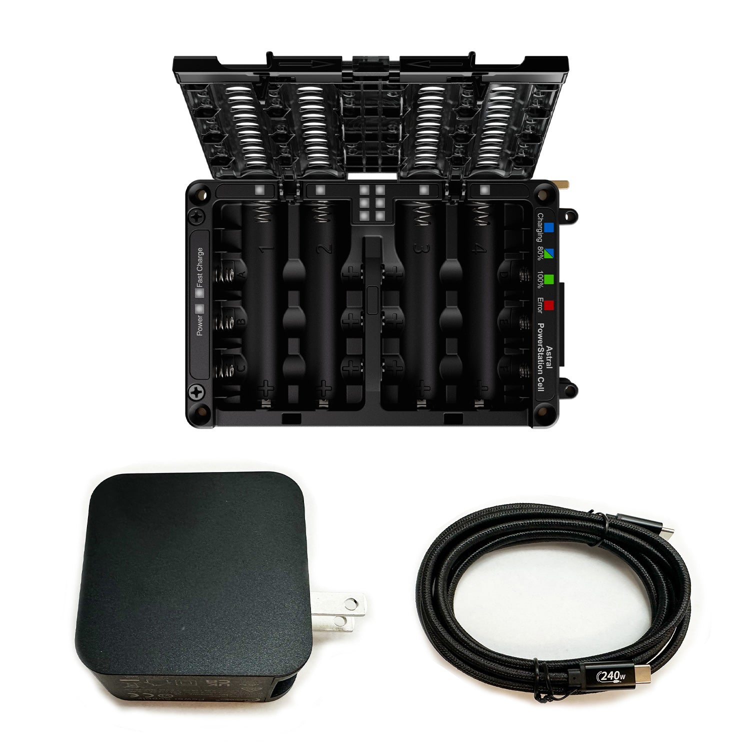 Sound Devices Astral PowerStation Bundle Single - Multi-Battery Charger Kit for Astral Series