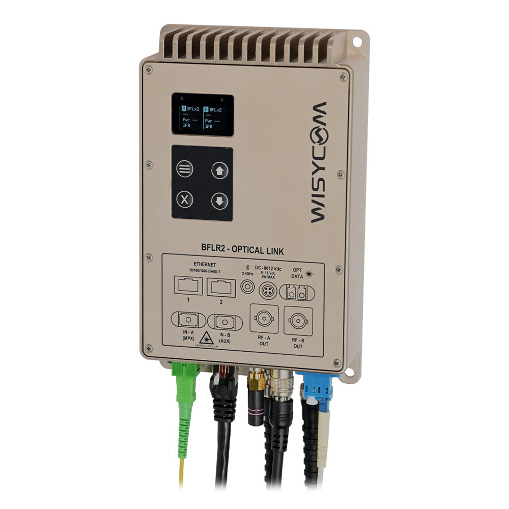Wisycom BFL-R2-M2-D1 - Double RF Over Fiber Receiver