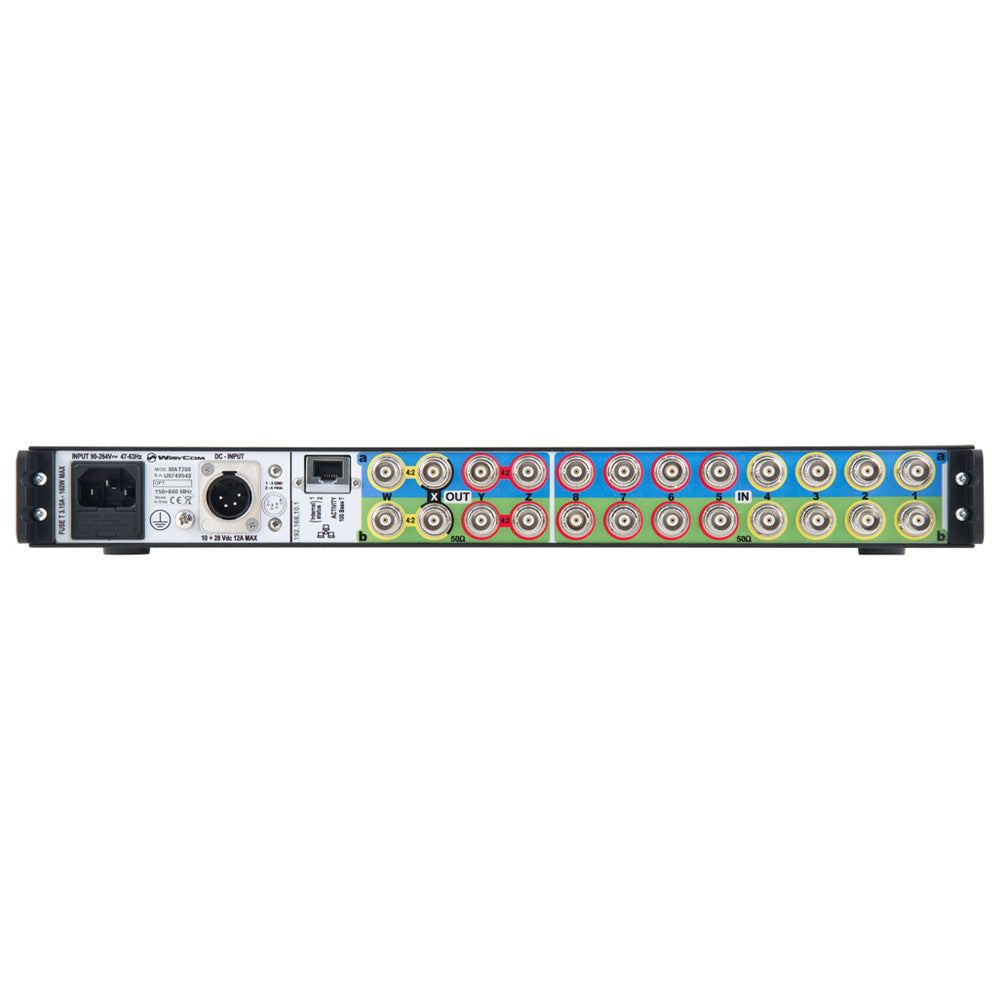 Wisycom MAT288-X1 - Diversity Wideband Programmable Matrix Combiner