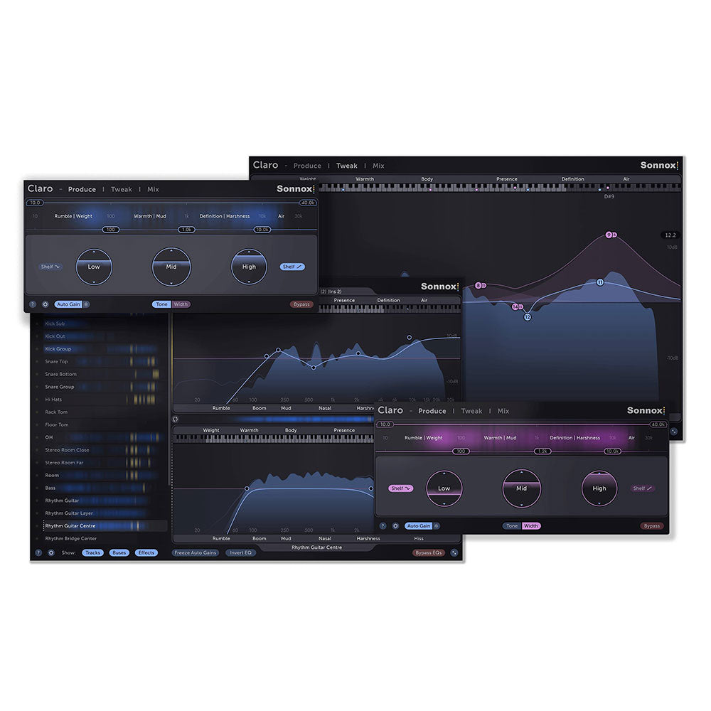 Sonnox Claro - Comprehensive Equalizer Plugin (VST/AU/AAX)