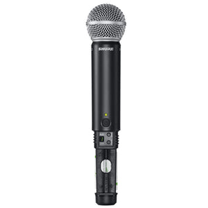 Shure BLX2/SM58 Handheld Wireless Transmitter (H11 Band - 572-596 MHz)