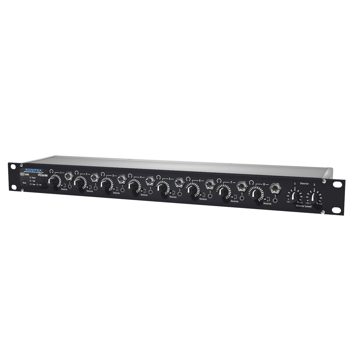 Sonifex AVN-AH8 - 8-Channel Stereo Headphone Amplifer with Dante Interface
