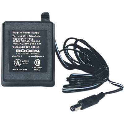 Bogen PRS40C 12V 300ma Power Supply PI-41-71D