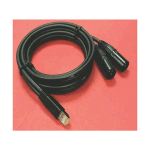 Telos 2091-00124-000 - Dual XLR Male to RJ45 Male Adapter Cable (6 Foot)