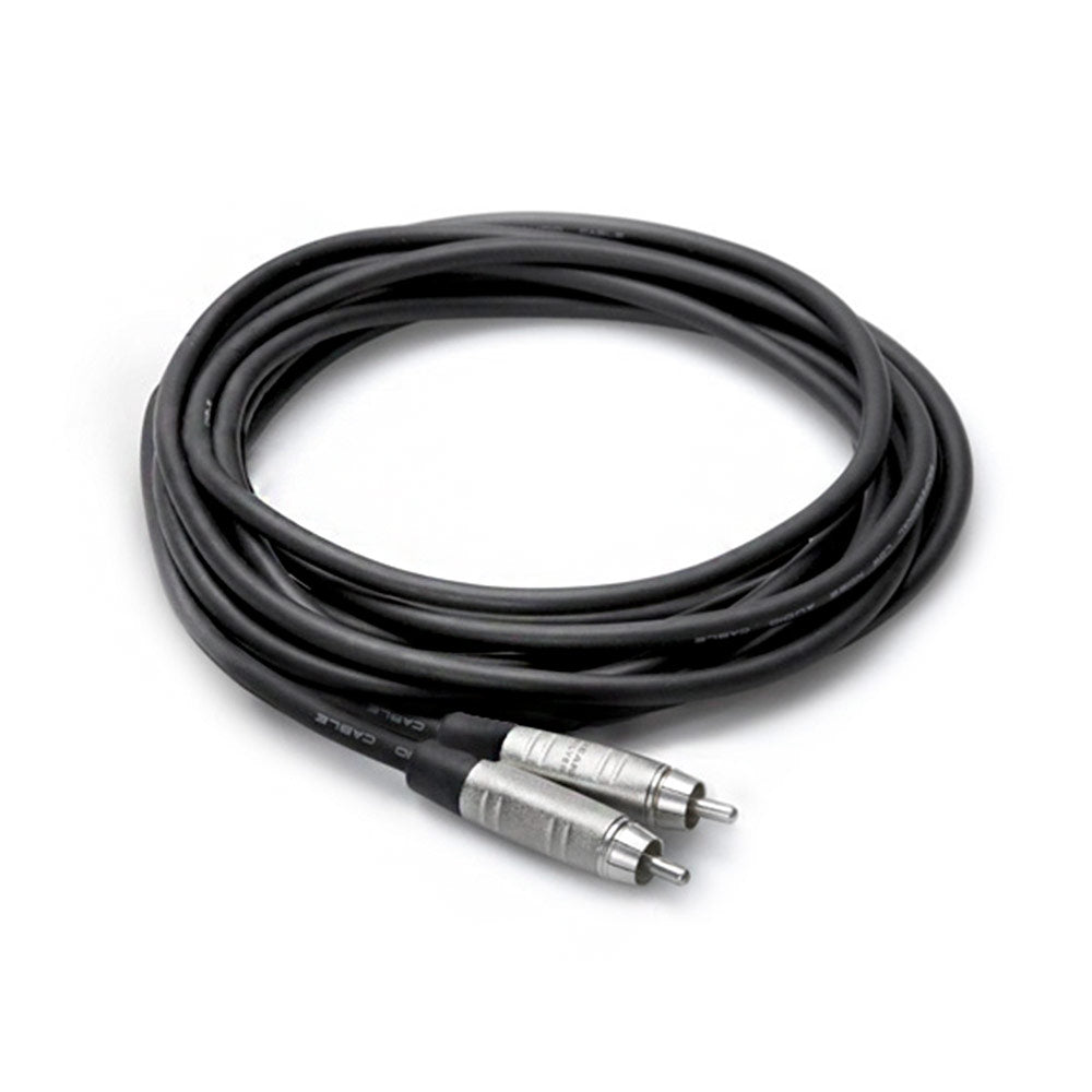 Hosa HRR-010 Pro Unbalanced Interconnect, REAN RCA to RCA, 10 feet