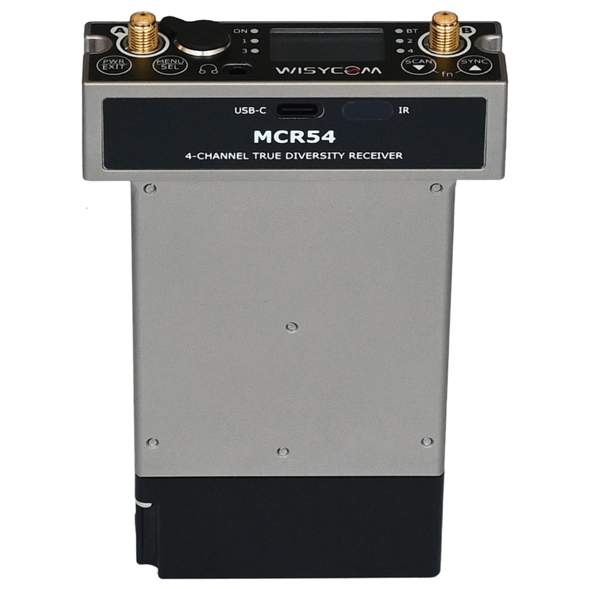 Wisycom MCR54 - Four-Channel Multiband True Diversity Receiver