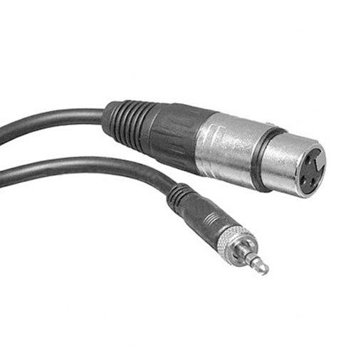 Sennheiser CL2 Line 1/8" Mini Male to XLR Female Line Cable for Beltpack Transmitter - 5 feet