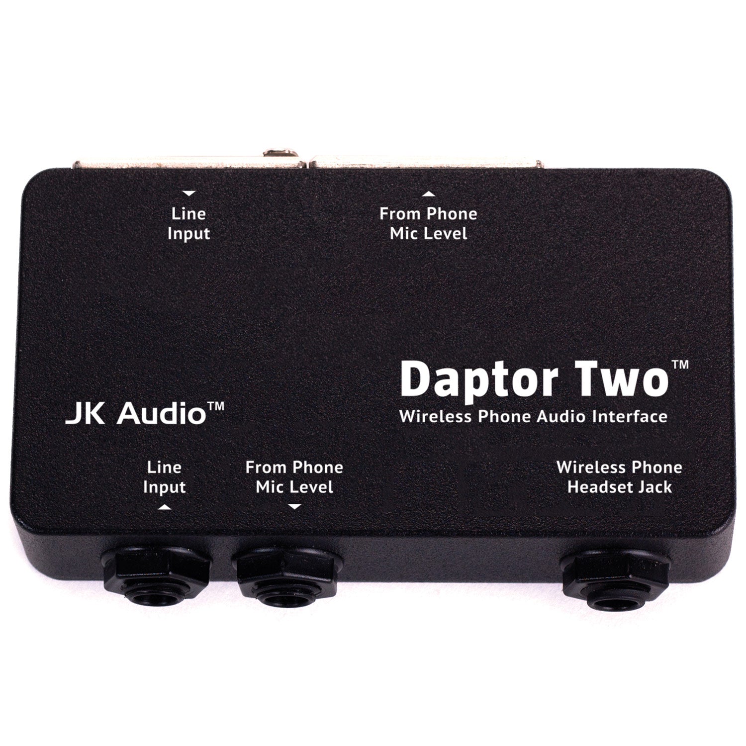 JK Audio Daptor 2 (DAP2) Wireless Phone Audio Interface for use with Cell / Cordless Phones