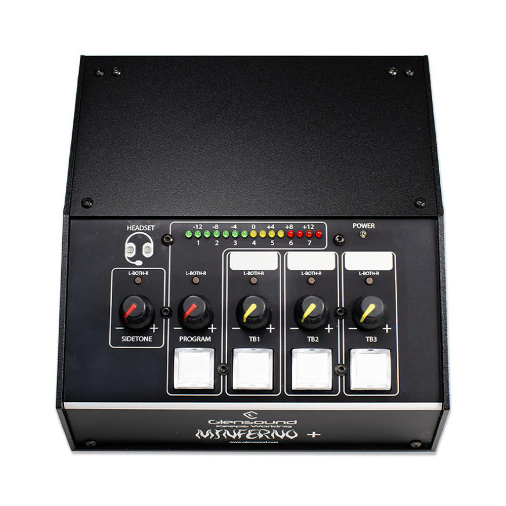 Glensound MinFerno/3 Plus - Single-User Dante Commentary Unit with Analog Output