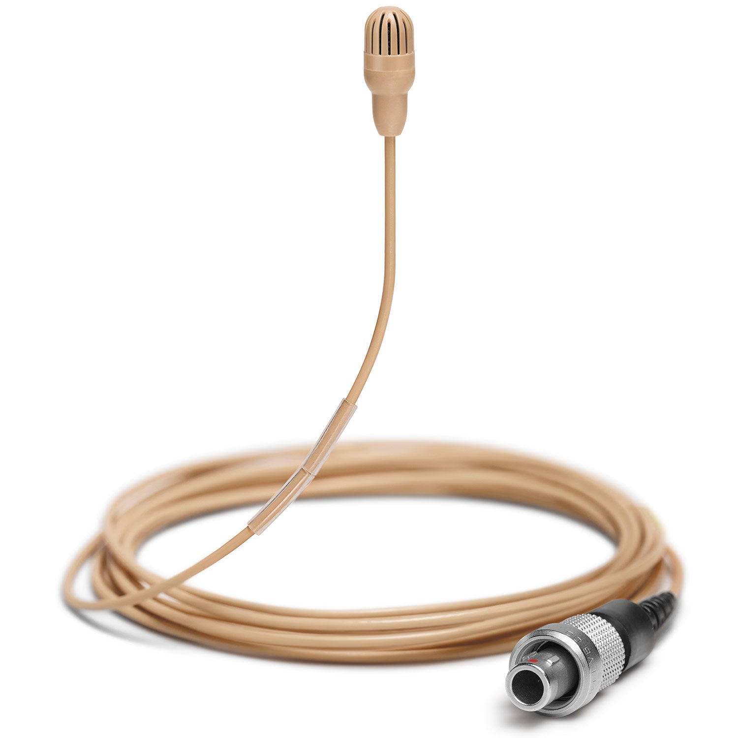 Shure TwinPlex TL45T/O-LEMO Subminiature Lavalier Microphone (Low Sens, Lemo, Tan)