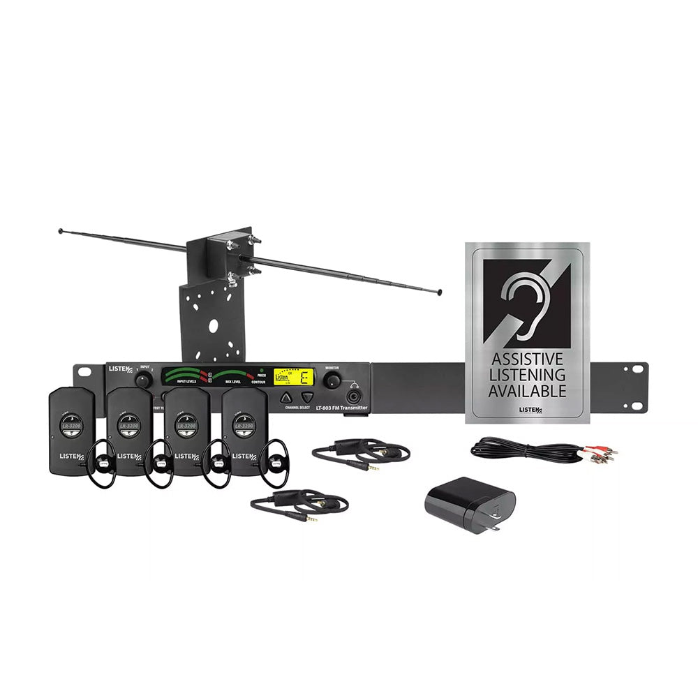 Listen Technologies LS-31-072 - Listen iDSP Essentials Level 2 Stationary RF System (72 MHz)