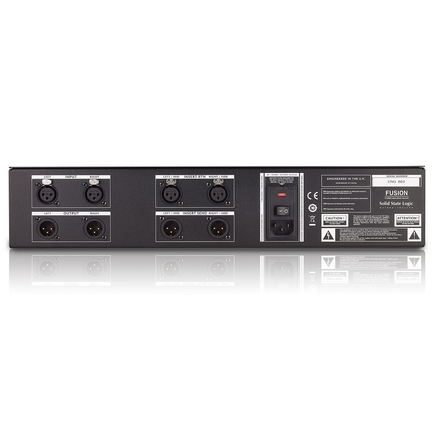 SSL Fusion - Stereo Analog Audio Processor