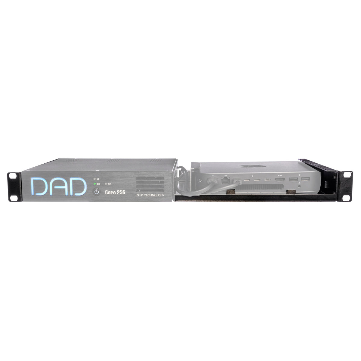 NTP Technology DAD Core Rack - 1RU Mounting Shelf for Core 256 and Mac