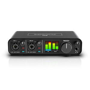 MOTU M2 - Desktop 2x2 USB Audio Interface